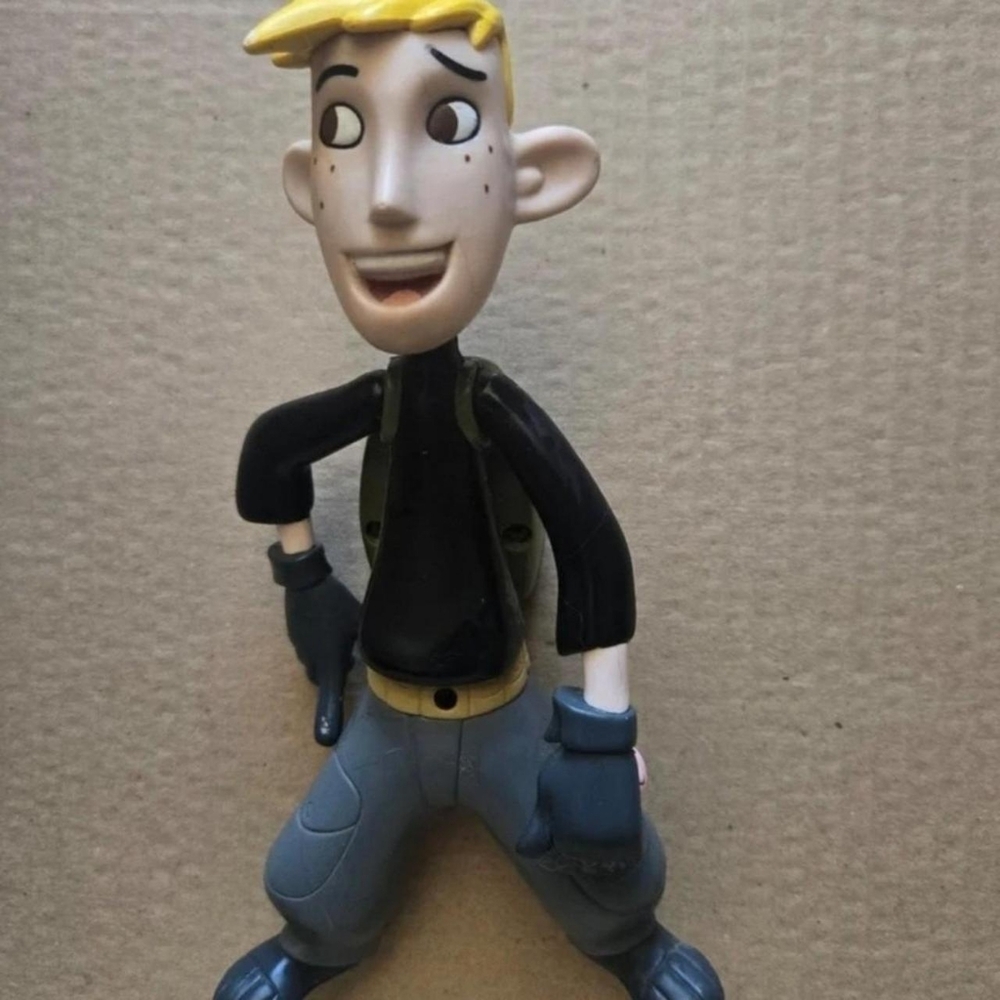 Disney Channel Kim Possible Ron Stoppable & Rufus Talking Action Figure WORKING